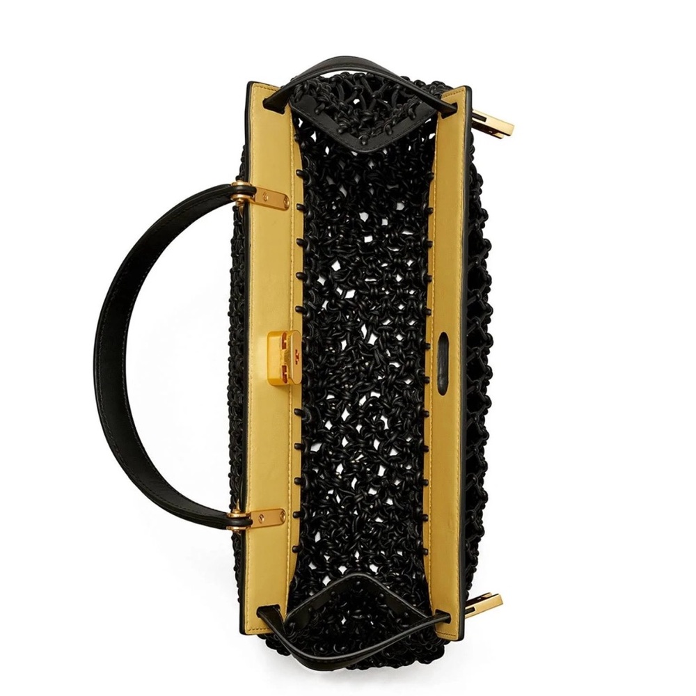 Tory Burch Lee Radziwill Knotted Leather Bag - Picture 7 of 15